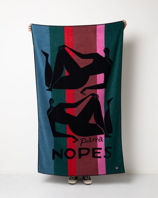 Nope und nopes beach towel